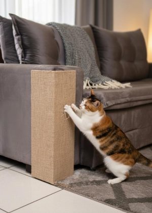 Kit 2 unidades Arranhador para Gatos Protetor de Canto Sofá Carpete