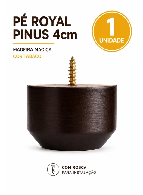 Pé Royal Cor Tabaco PG - Imagem 4