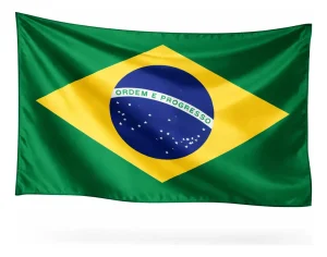 Bandeira do Brasil  Dupla Face 150x90 Cetin