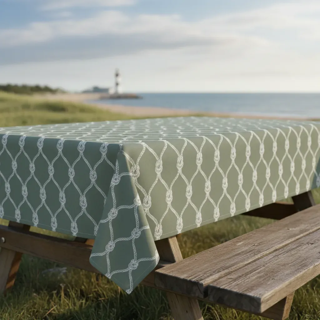 Tecido Acquablock Estampado Karsten Decor Impermeável Cor Nautical Piscina – 1,40m de Largura - Imagem 6