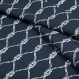 Tecido Acquablock Estampado Karsten Decor Impermeável Cor Nautical Profundo – 1,40m de Largura