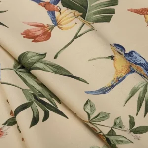 Tecido Acquablock Estampado Karsten Decor Impermeável Cor Papua Natural – 1,40m de Largura