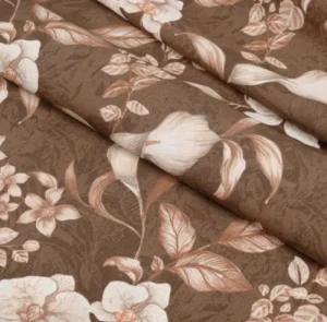 Tecido Acquablock Impermeável Karsten para Estofado e Decoração Tulun Marrom - 1.40m