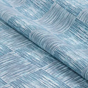 Tecido Acquablock Impermeável Karsten para Estofado e Decoração Fiji Azul - 1.40m