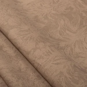 Tecido Acquablock Impermeável Karsten para Estofado e Decoração Jacquard Marrom - 1.40m