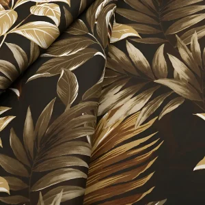 Tecido Acquablock Impermeável Karsten para Estofado e Decoração Riviera Marrom - 1.40m